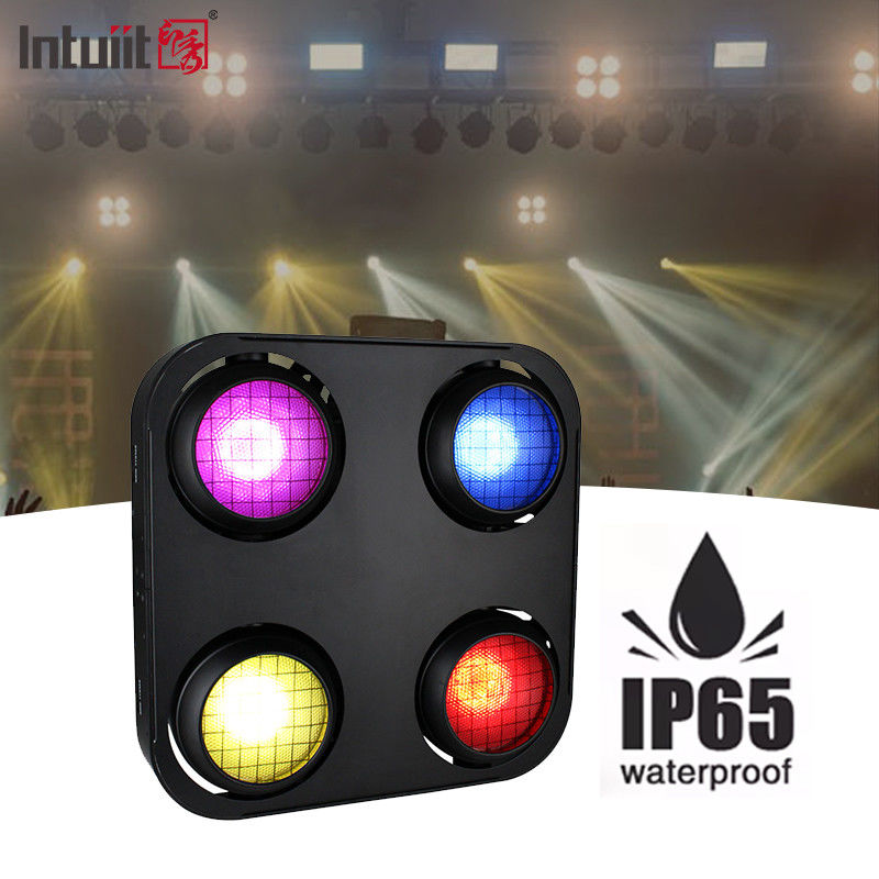 Projecteur de scène LED RGB 4x90w DMX512, étanche, avec corps en aluminium IP65