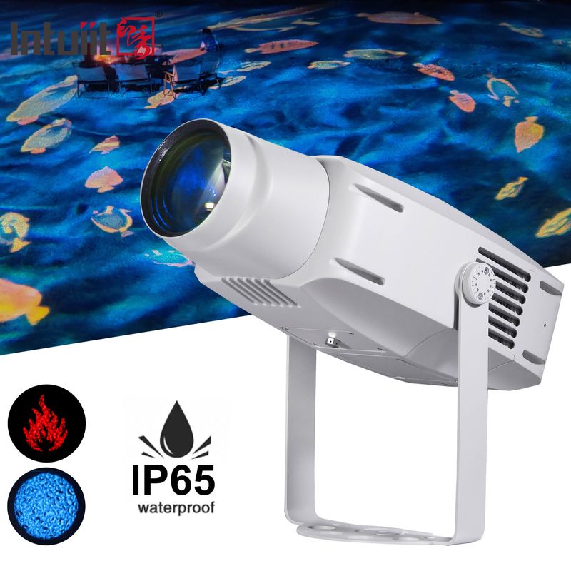 Projecteur d'effets vagues océaniques à vagues d'eau extérieures étanches IP65 400W, lumières d'ambiance pour paysages et restaurants