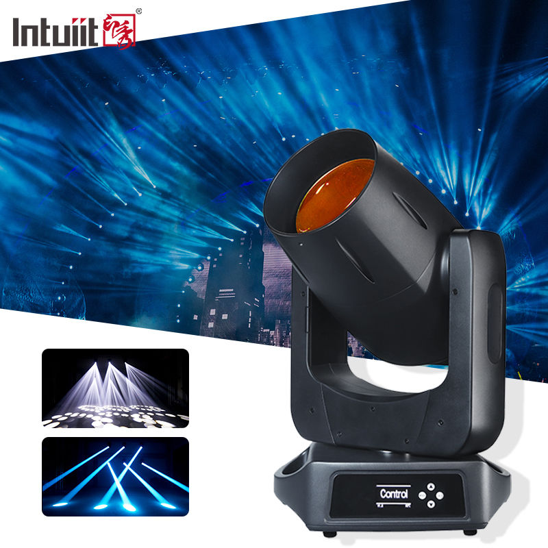 Projecteur asservi à faisceau LED DMX 200W IP66 extérieur étanche avec effet de motif pour spectacle de scène DJ disco