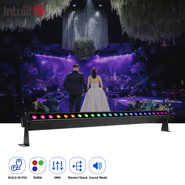 Projecteur mural intérieur Hotel Pixel 24*2W DMX IP20 RVBB 4 en 1 pour scène