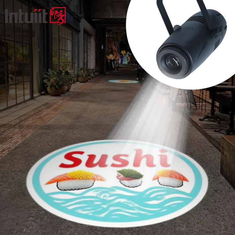 Projecteur Gobo LED personnalisé de 40W Image statique ou dynamique pour publicité