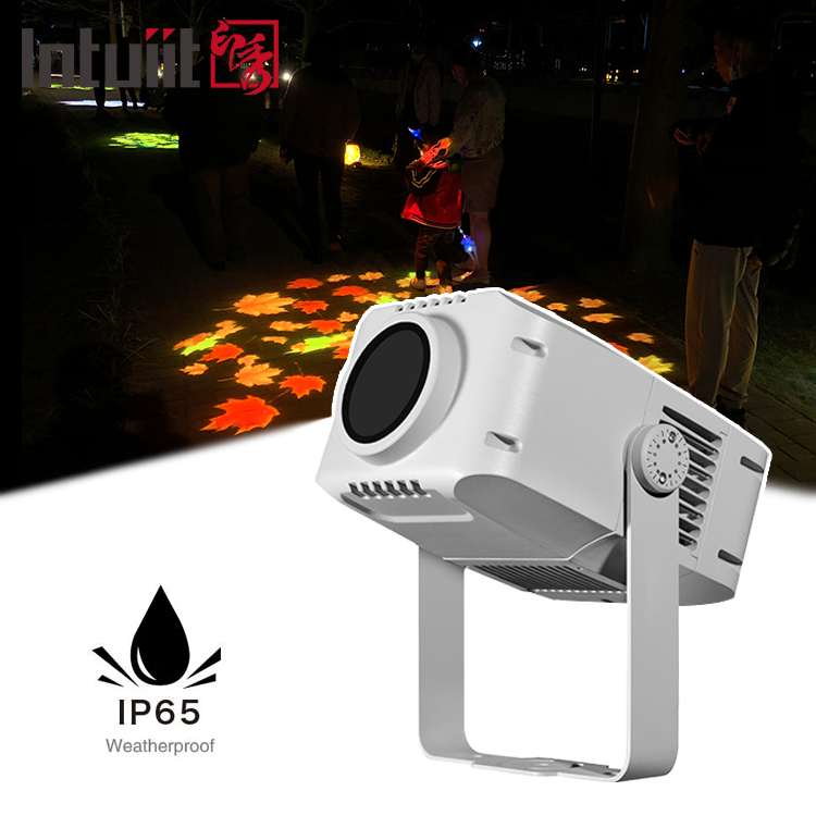 Projecteur Gobo extérieur 100w Projecteur publicitaire LED rotatif étanche IP65 Logo Projecteur Gobo