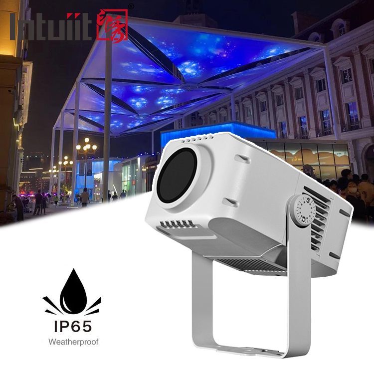 Projecteur Gobo extérieur 100w Projecteur publicitaire LED rotatif étanche IP65 Logo Projecteur Gobo