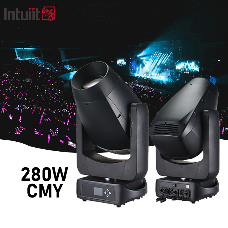 IP66 Têtes mobiles 280w CMY Faisceau LED Faisceau lumineux moteur Spot Wash Têtes mobiles Dj Lampes de scène