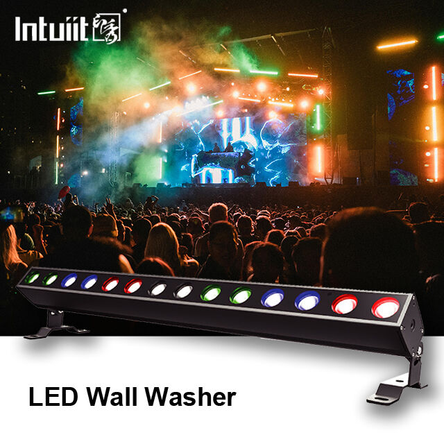 IP65 14*10W RGBW 4in1 LED Lumière de la barre de lavage de mur Lumières de projection extérieure Lumières linéaires DMX512