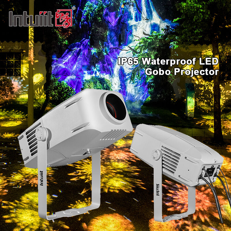 Projecteur Gobo LED rotatif 400W, éclairage d'image de Logo DMX512, éclairage de scène pour spectacle professionnel, exposition, événement