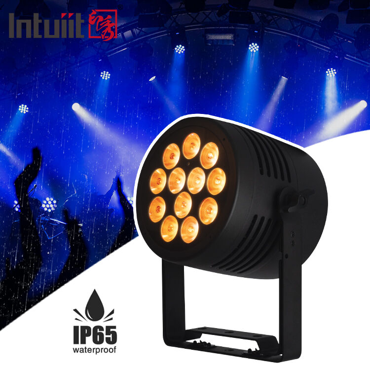 12*20W RGBWA + UV 6in1 LED Par lumière IP65 extérieur étanche DMX512 éclairage de scène pour fête DJ de mariage