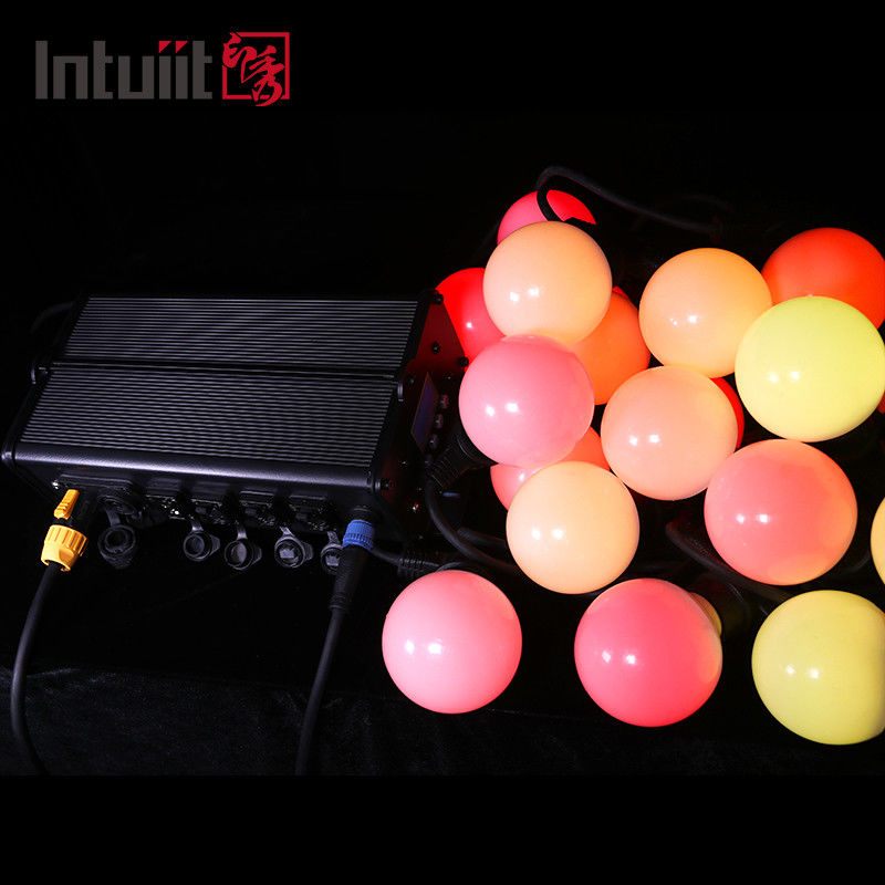 couleur solaire extérieure de synchronisation de musique de lumières de la ficelle 240V changeant la lampe extensible du décor IP54