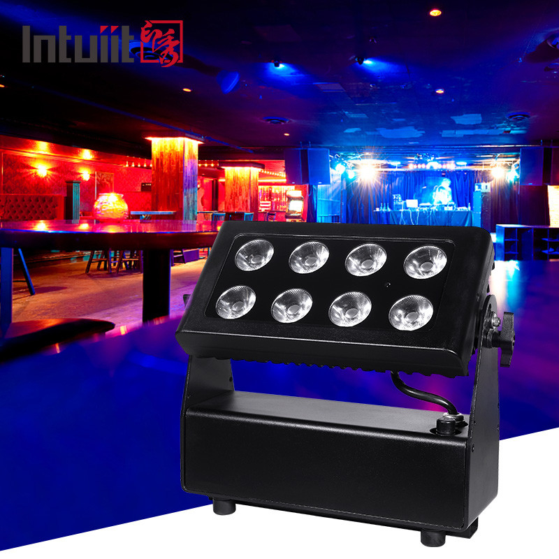 4 en 1 RGBW Dj mariage batterie alimentée par LED Uplight WIFI sans fil Dmx disco lumières de scène de mariage