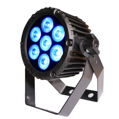 Le concert de mariage de DJ Dimmable RGBW a mené la lumière menée imperméable à l'eau de pair 7*3W