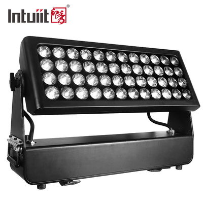 IP65 a mené la ville extérieure de la lumière d'inondation 48PCS 10W RGBW 4 In1 LED colore le joint de Wasll pour des événements d'hôtel de parc de jardin