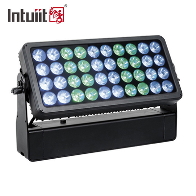 40x10w Rgbw 4 en 1 LED Flood Light Ip65 Led City Color Pour la construction de ponts architecture extérieure