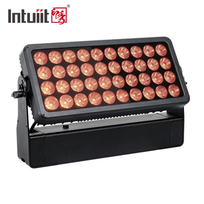 Ville construisant la lumière d'inondation de lavage de mur de 40X10W RGBW LED pour la projection