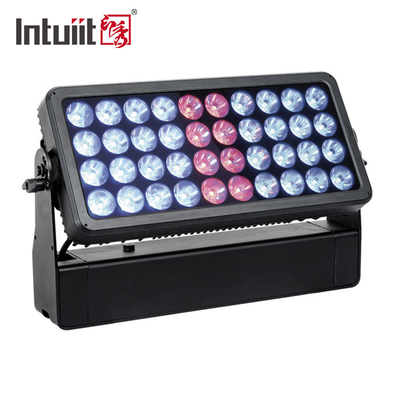 40x10w IP65 Extérieur LED Paysage Lumières D'inondation Bâtiment Décoration DMX Ville Couleur LED Lavage Lumières