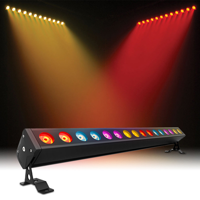 80w a mené la couleur du contrôle RGBW AC24v du paysage DMX512 de lumière de joint de mur changeant l'aluminium de tension