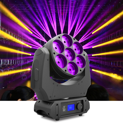 TV Studio 7x40w 4 dans 1 tête mobile du faisceau LED de Rgbw avec la lumière d'étape d'effet de faisceau