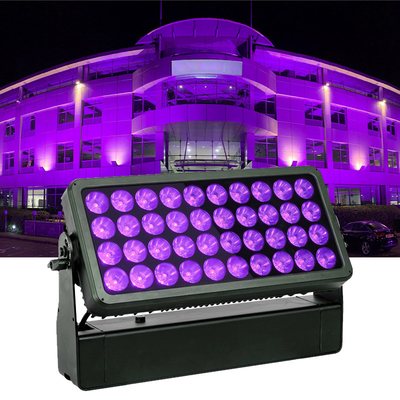 Lumières d'inondation de joint de mur de la lumière 40x10w d'étape d'IP65 LED pour l'effet de lavage de construction