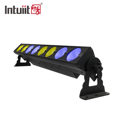 Lumières LED DMX DJ 8x15W étanche à l'eau Laveuse à matrice RGB COB LED Laveuse murale