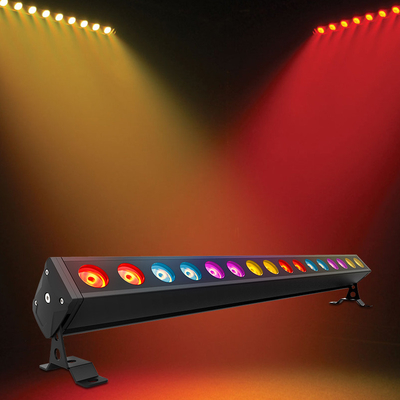 Auto fonctionnement DMX contrôle de la lumière de scène LED 1 mètre 16 * 5W Rgbw extérieur lave-murs barre lumineuse