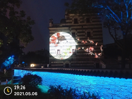 Projecteur de Gobo extérieur de parc à thème haute luminosité 100W 200W 400W Ip65