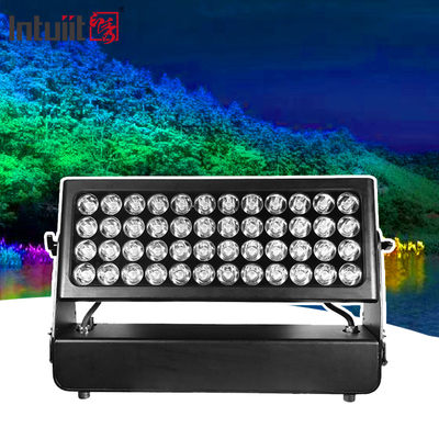 48X40W lumière de ville couleur RGBW 4in1 ip65 étanche à l'eau de haut bâtiment lave-murs lumière de scène