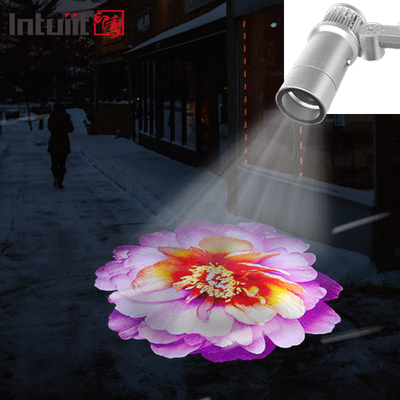 60 watts Logo personnalisé GOBO projecteur lumières extérieures LED GOBO projecteur lampe IP65 imperméable à l'eau Pour les entreprises magasin publicité avant et mariage