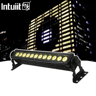 12X3W LEDs Lumière de scène Aluminium DMX LED Strobe Lumières de la salle de bain