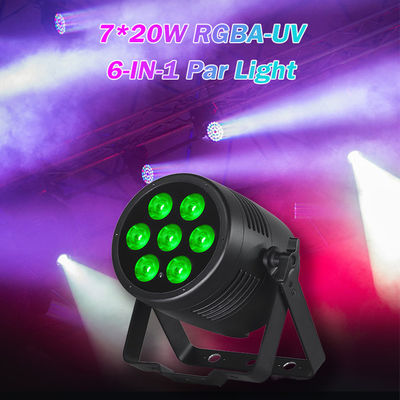 Rgbwa-uv Led Disco Light Pour la fête