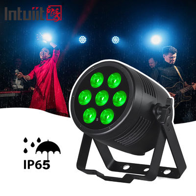 Lumière LED imperméable à l'eau IP65 7x20w Rgbwa-uv 6in1 Extérieur
