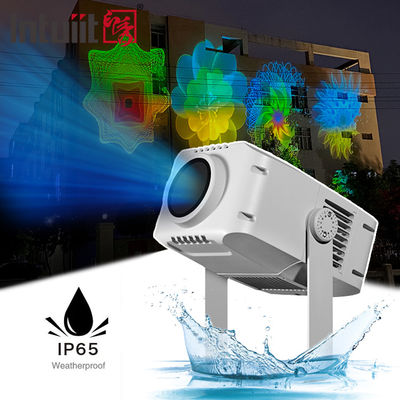 100W LED en rotation Logo publicitaire lumière extérieure IP65 imperméable à l'eau Proyecteur Gobo personnalisé