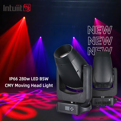 IP66 Faisceau / point / lavage BSW 280w CMY LED en mouvement Faisceau de tête de lavage Spot Light Disco Scène Light