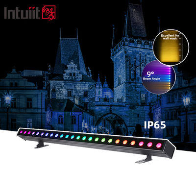 24x2W IP65 étanche à l'eau à batterie Led Wall Washer Light RGBW 4in1 Wall Washer Light Extérieur