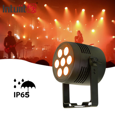 7x20w IP65 DMX512 Lumières de bar de scène Rgbwa-uv 6in1 Led Par peut éclairer Dj Disco Party