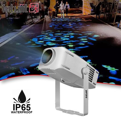 400W RGBW LED Logo personnalisé Gobo projecteur lumineux IP65 imperméable à l'eau Rotation Led Logo projecteur lumineux pour l'extérieur