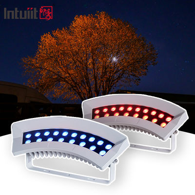 Projecteur d'arbre de bâtiment à LED RGBW professionnel, étanche IP65, DMX512, projecteur à LED pour éclairage de façade extérieur 36W