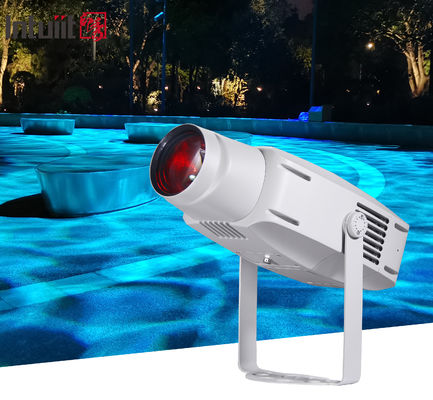 Projecteur Gobo LED extérieur 400W IP65 avec effet vague d'eau pour la publicité, résistant aux intempéries