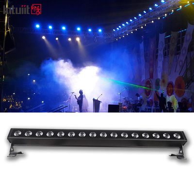 Projecteurs de lavage à LED 16*5W IP65 Dmx, lave-mur extérieur, montage mural Dmx, lave-mur extérieur RVB