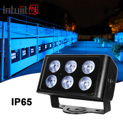 Éclairage LED extérieur à LED IP65 ville couleur DMX512 6x5W Rgbw
