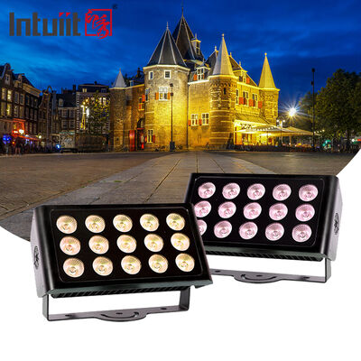 LED IP65 étanche à l'eau à l'extérieur 80w RGBW 4in1 Laver City Color Lights DMX512/ Contrôle automatique pour DJ Disco Party Club