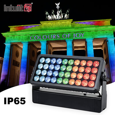 40x10W RGBW LED extérieur lumière d'inondation de lavage de la ville couleur IP65