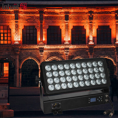 400W extérieur IP65 imperméable à l'eau Cité Couleur 40x10W RGBW 4in1 LED Wall Wash Light