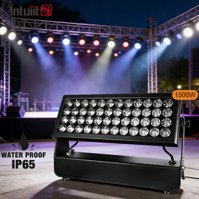 Lumière de scène Rgbw projecteur extérieur Led Flood 1500W imperméable à l'eau Led High Power Dj Wall Washer Light