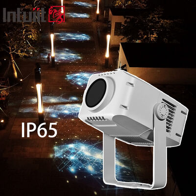 Projecteur LED rotatif imperméable à l'eau IP65 de 100 W - Lumière Gobo en alliage d'aluminium pour la publicité personnalisée du logo et la marque extérieure