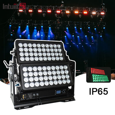 IP65 800W RGBW 4 en 1 LED pour extérieur, lave-murs à double couche, paysage architectural, lave-linge