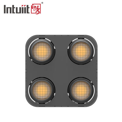 DMX512 la tête de la lumière quatre de disco d'effet du contrôle RVB LED a mené la lumière 1800K 3000K d'oeillère réglable