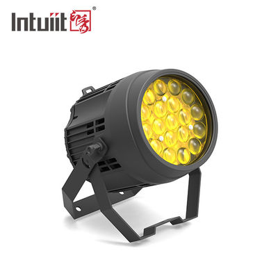 Lumière de lavage extérieur LED 4 en 1 IP65 imperméable à l'eau 217W RGBW Dmx COB Zoom LED Par Can Light