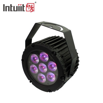 Mini Led Flat Par Light 7*3W RGBW avec Dmx à télécommande pour la nuit Culb du DJ