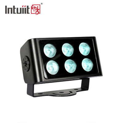 IP65 DMX en dehors des lumières d'inondation d'étape de 6*5W RGBW 40W LED