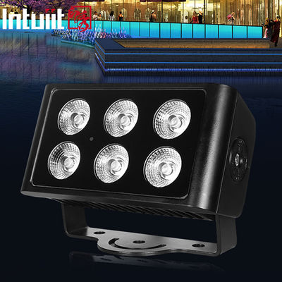 Fabricant 40W DMX IP65 RGBW 4 d'éclairage de Guangzhou LED dans 1 lumière d'inondation extérieure de LED