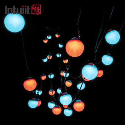 60 LED colorent les lumières changeantes de ficelle imperméabilisent l'arbre de scintillement raccordable